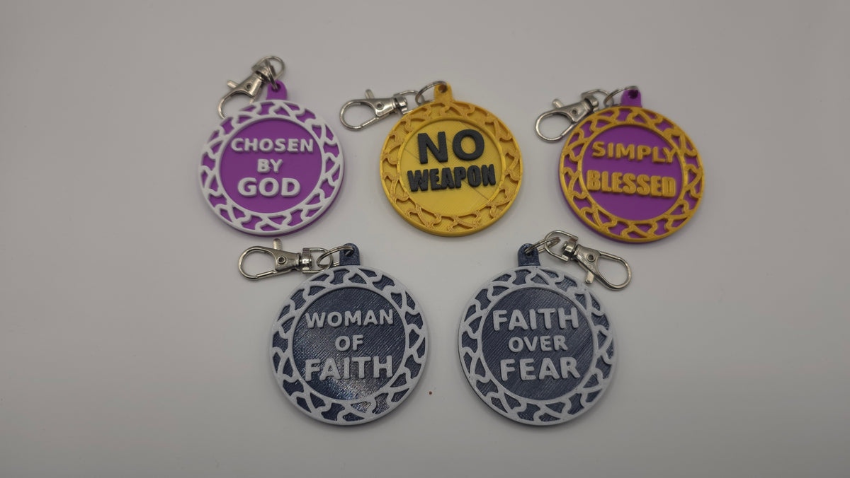 Inspirational key chain